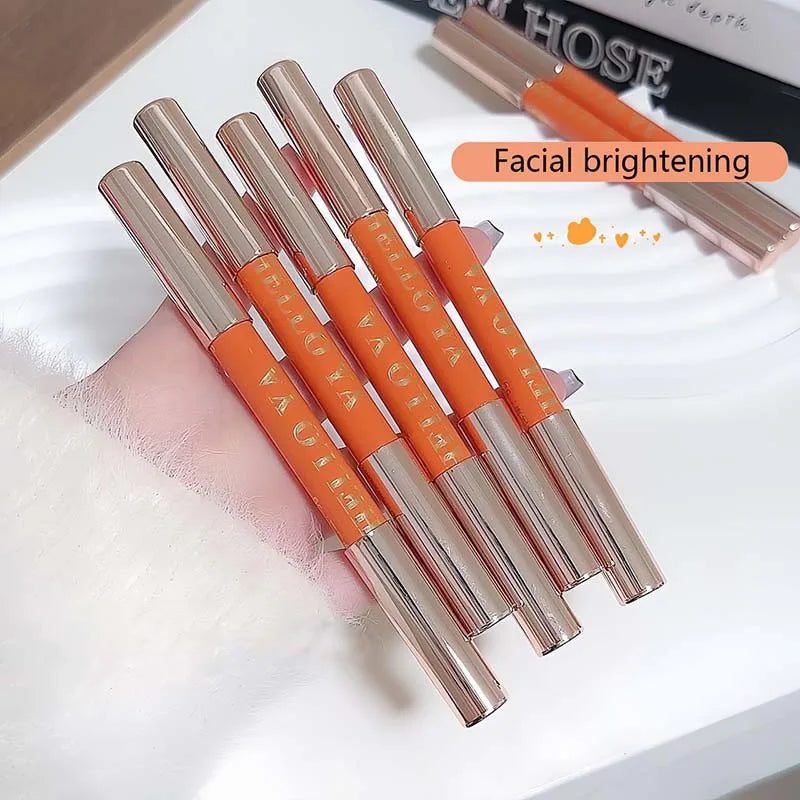 Double-ended Contouring Shading Pen Face Brighten Nose Shadow Profile  Natural Three-dimensional Highlight Stick Korean Makeup
