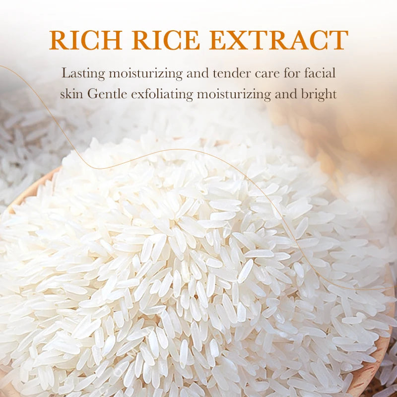 120ml BIOAOUA rice puree cleansing mousse, mild moisturizing, oil-controlling, pore-cleansing, exfoliating facial cleanser