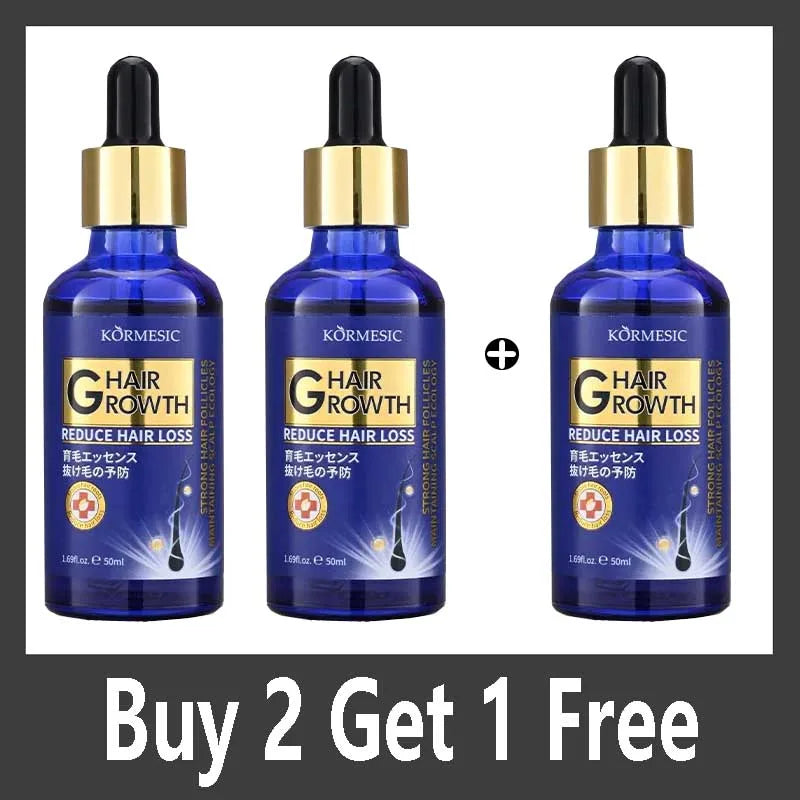 Hair Growth Serum Anti Loss Regrowth Hair Growth Oil Prevent Baldness Repair Damage Scalp Massage Moisturizing Nourish Hair Care