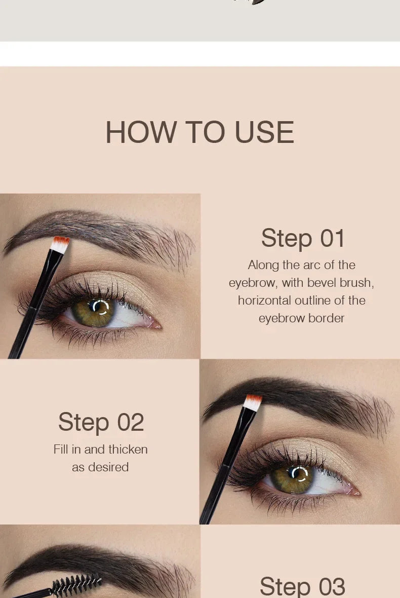 Professional Eyebrow Enhancers Cream Women Natural Liquid Dyeing Eyebrow Set Brow Tattoo Pigments Lasting Waterproof Eyebrow Gel
