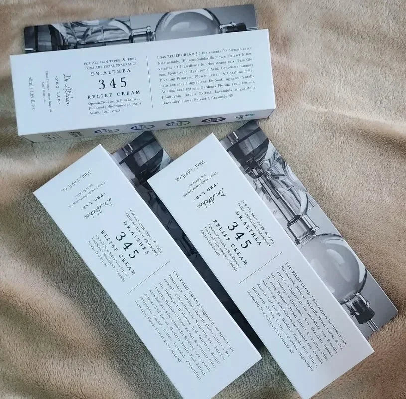 Dr.Althea 147 Barrier Cream 345 Relief Cream Korean Original Facial Collagen Moisturizer Centella Asiatiea Hyaluronle Acid Cream