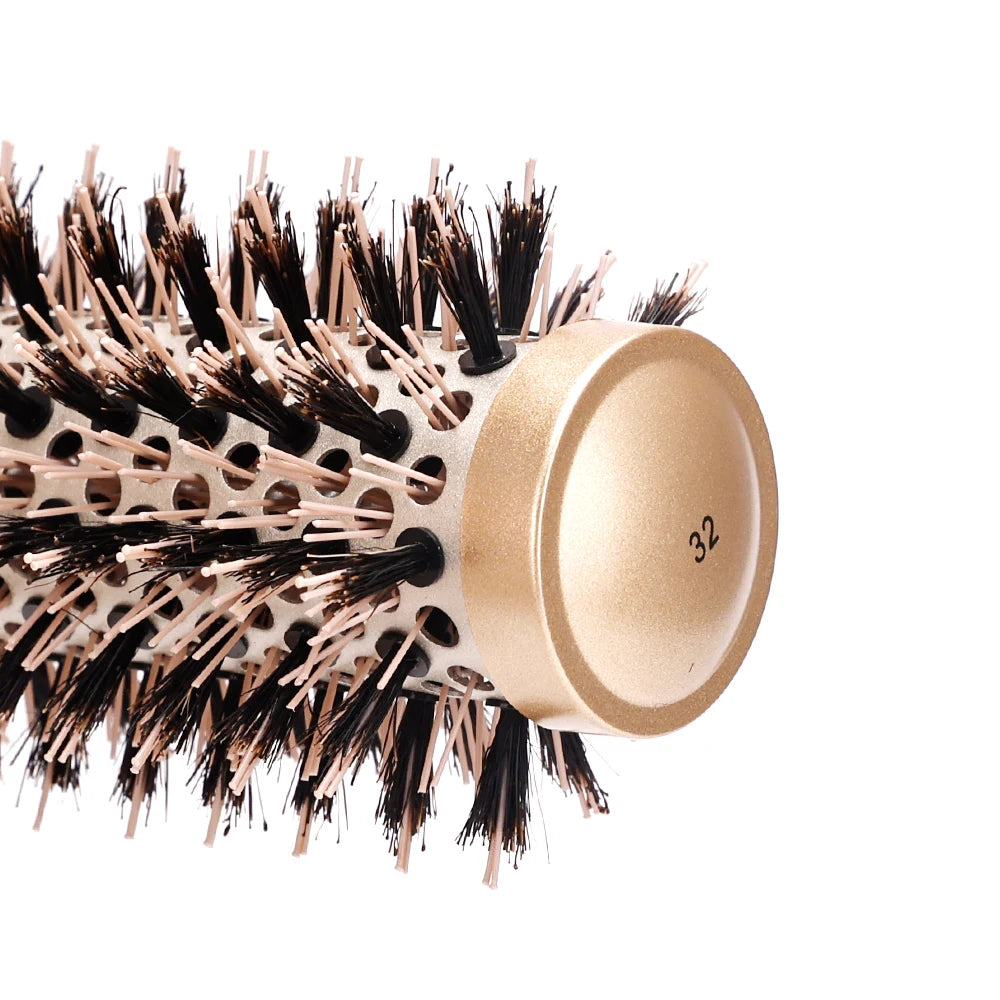 Anti-static Hair Brush Salon Barber Styling Comb for Wet & Curly Hair Women Daily Hair Curling & Grooming Tool