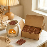 Strong Scent Wax Melts Chocolate Shape, Long Lasting Scented Wax Cubes for Home Fragrance, Bedroom Living Room Decor Gift