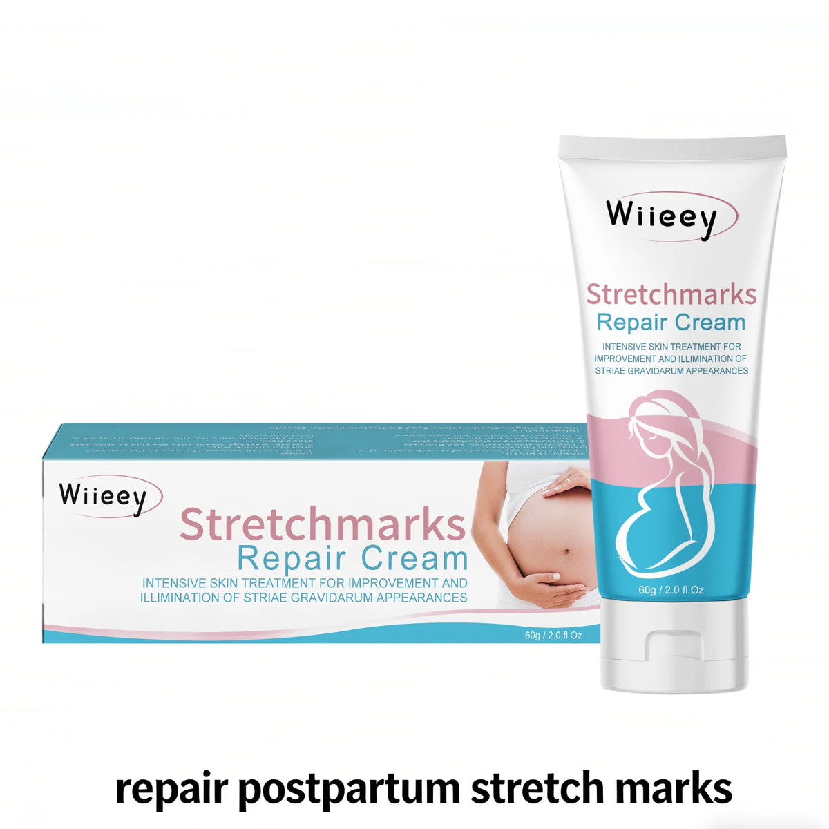 Stretchmarks Repair Cream Remove Pregnancy Firm Skin Enhance Elasticity Body Cream Nourish Moisturizing Pregnant Women Skin Care