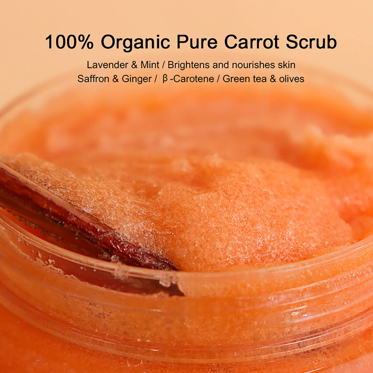 LKIAE Exfoliating Body Scrub for Women, Brightening, Soften Rough Elbows, Knees, Body Polish for Even Tone Glowing Skin, 300ml