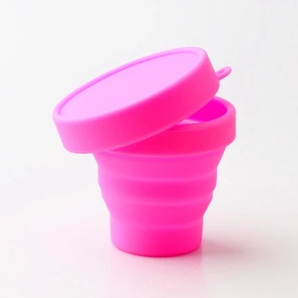 Collapsible Sterilizing Silicone Cup Foldable Menstrual Cup Feminine Hygiene Menstrual Cup Sterilizer