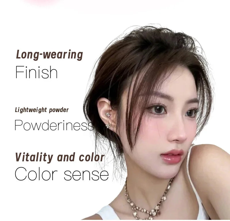 HERORANGE Powder Blusher Natural Matte Color Low Saturation Nude Korean Pure sexy New Powder Blusher
