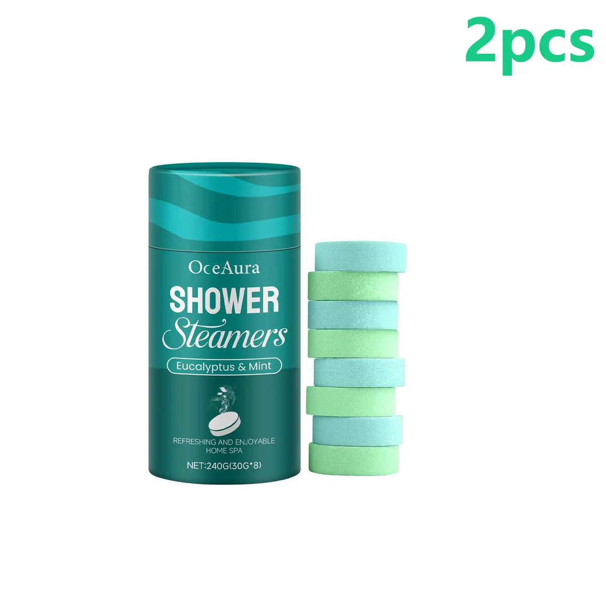 OceAura Shower Steamers Aromatherapy Home Spa Lavender Rose Relax Body Mental Relaxation Bath Products Shower Steamers Tablets