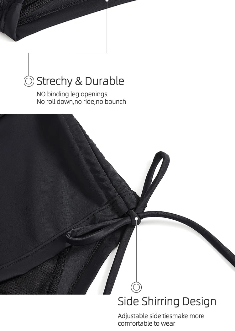 Girls Menstrual Swim Bottoms 4-Layer Leakproof Swimwear Waterproof Bikini Beach Pants Summer Swimming Period Panties Boxers