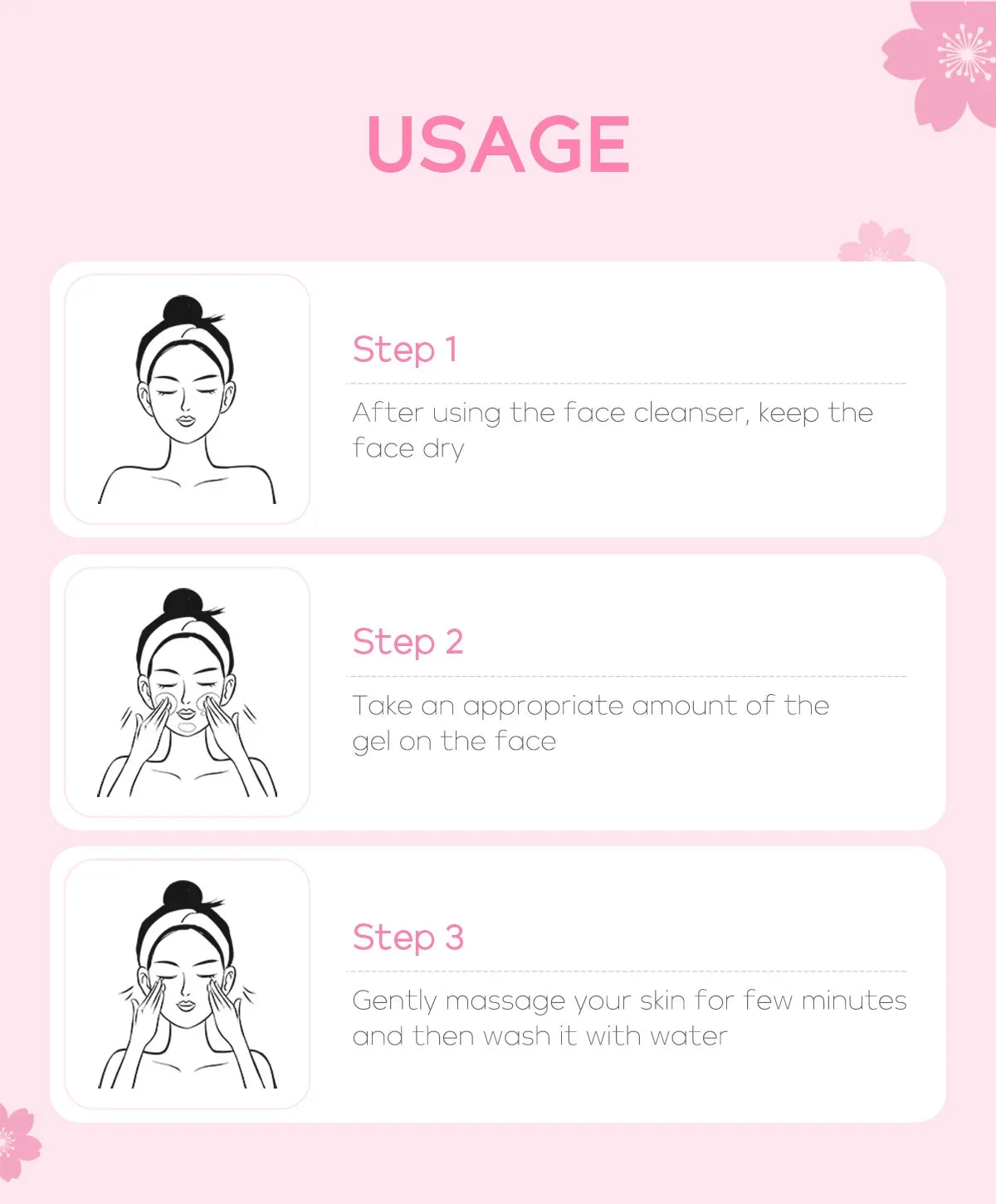 Sakura Exfoliating Gel Face Body Scrub Deep Cleansing Pores Gentle Peel For Blackhead Remove Smooth Brightening Skin 60g