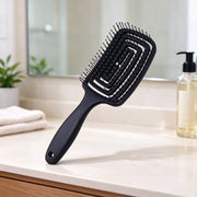 Women Salon Detangling Hair Brush Anti Static Scalp Exfoliating Massage Comb Wet Hair Styling Hairdressing Tool 1pc