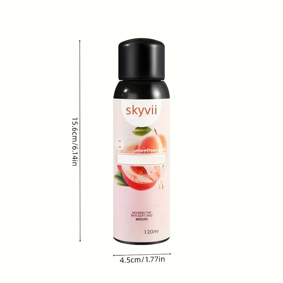 120ML Peach/ Coconut Body Lotion Spray - Light Fragrance Moisturizing Nourishing Body Skin Care