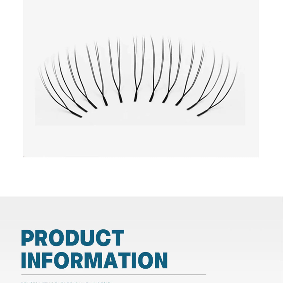 DeceMars  0.07mm U-Shaped YY Eyelash Extensions (12lines/Tray)
