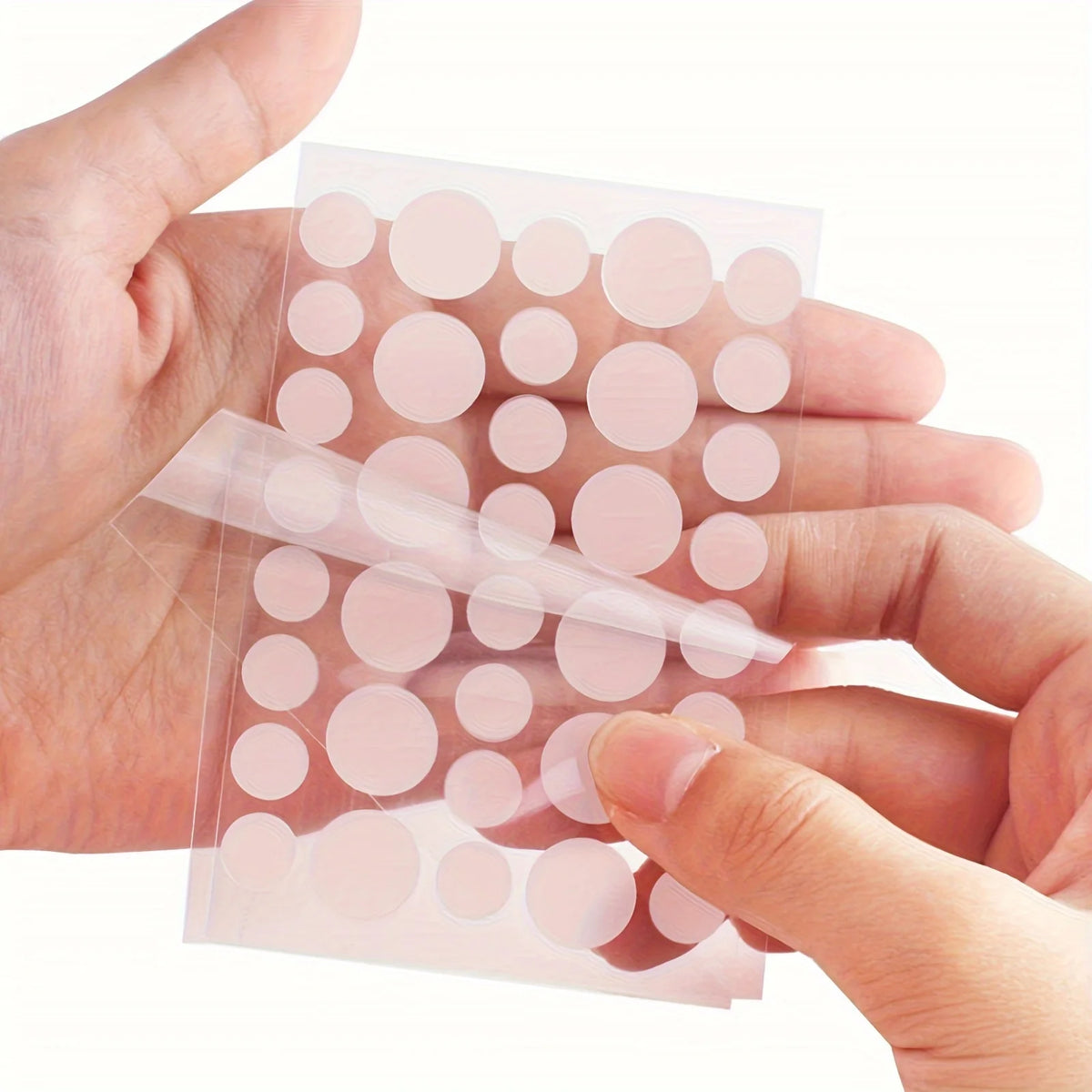 36pcs Hydrocolloid Acne Patches - Absorb Pus & Oil, Reduce Redness, Invisible Fit for All-Day Wear.
