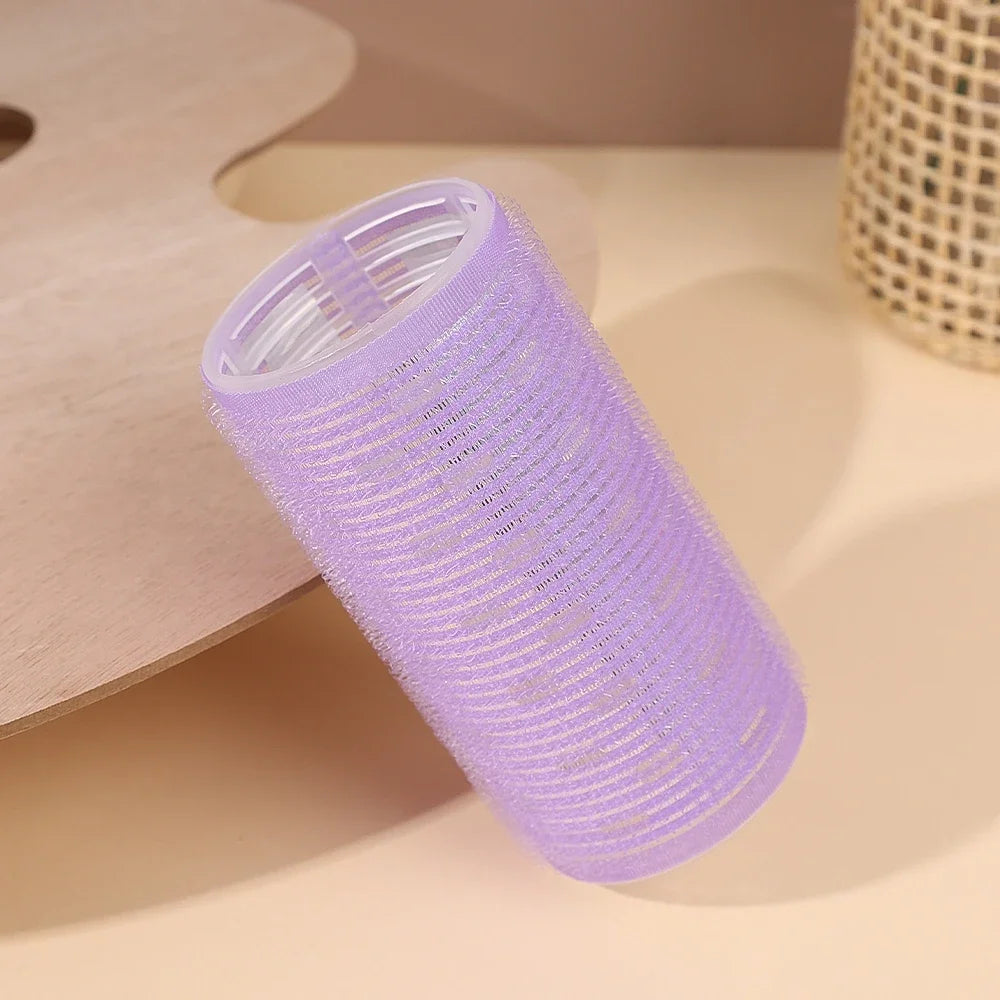 Self-Adhesive Hair Rollers Portable Lazy DIY Magic Styling Tools Home Use Pink Hair Roller Bang Beauty Braiders Hairdressing