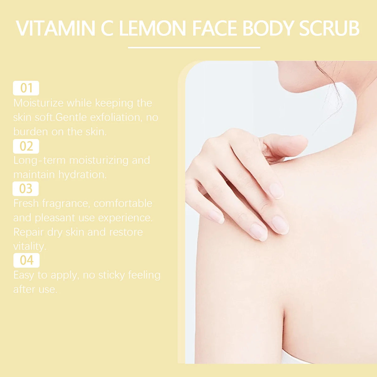 Exfoliating Body Scrub Removing Roughness Oil Cuticle Brightening Softening Hydrating Purifying Smoothing Cleansing Facial Scrub
