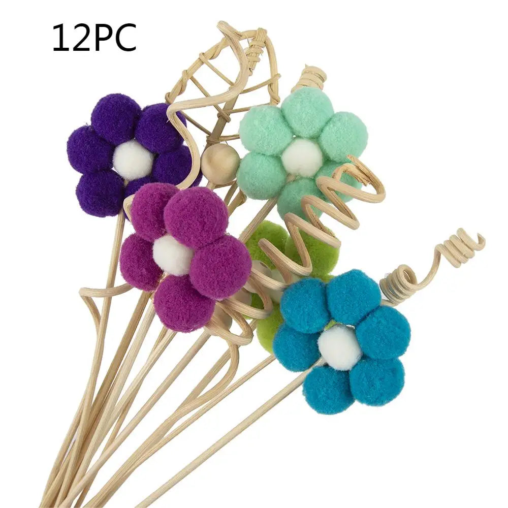 Chrysanthemum Reed Diffuser Sets Artificial Plant Fireless Aroma Vine Combination Desktop Decor Home Fragrance Products