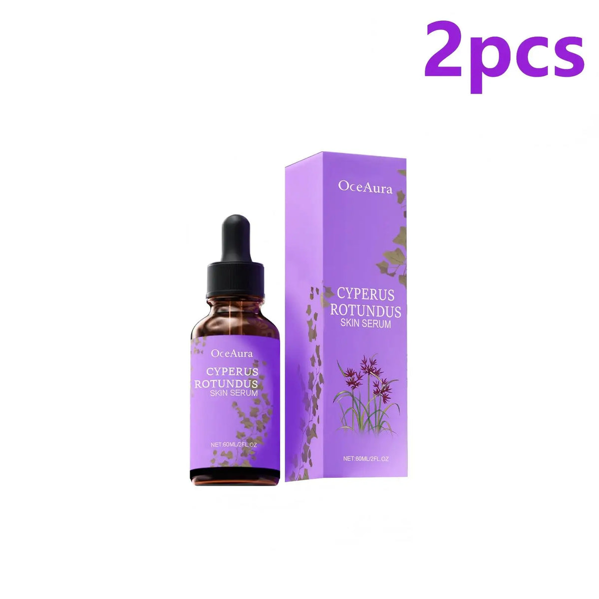 OceAura Pure Cyperus Rotundus Oil for Hair Removal Anti Hair Growth Inhibitor Moisturizing Skin Care Cyperus Hair Removal Oil
