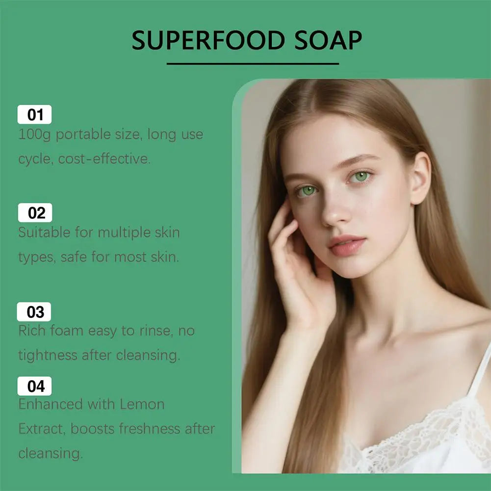 1/2PCS Turmeric Lemon Soap for Dark Spots Removal Skin Brightening Face Body Wash Deep Cleansing Nourishing Hyperpigmentation Ca