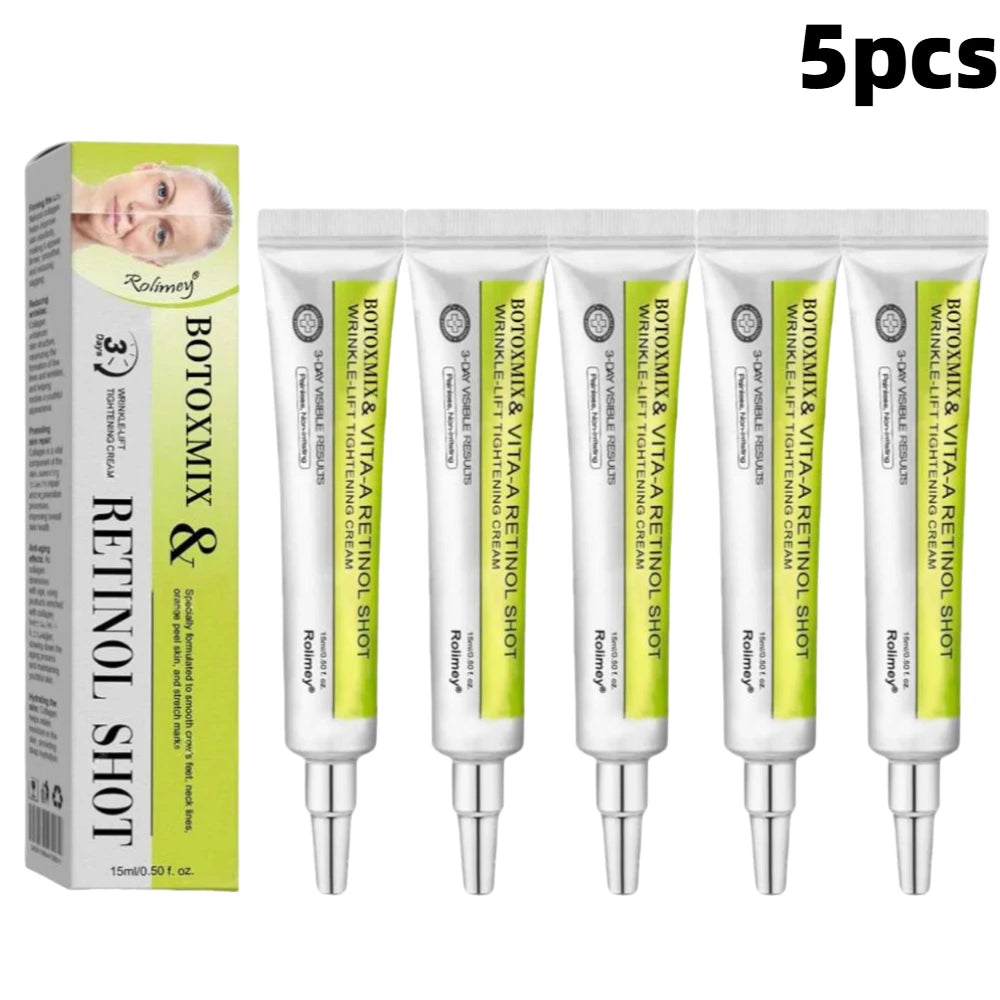 Retinal Shot Tightening Booster Cream - Firming Brightening Hydrating Night Cream For Dry Sensitive Skin Winter Daily Skin Care