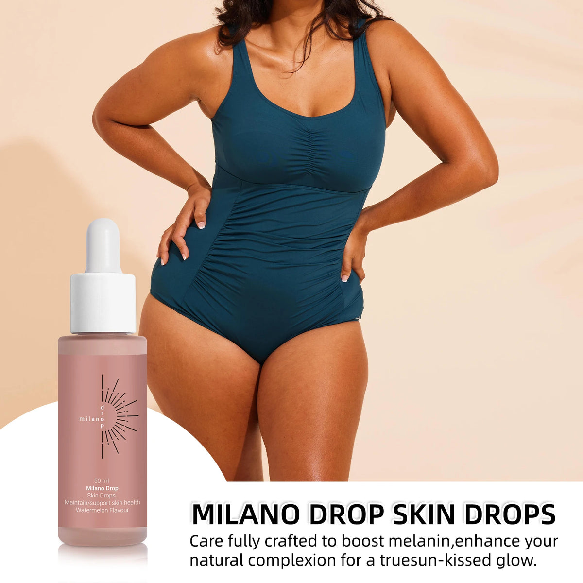 30ml Self -Tanning Drops Body Self Tanner Sunless Tanning Lotion Skin Care to Keep Skin Hydrated for Natural-Looking Tanner