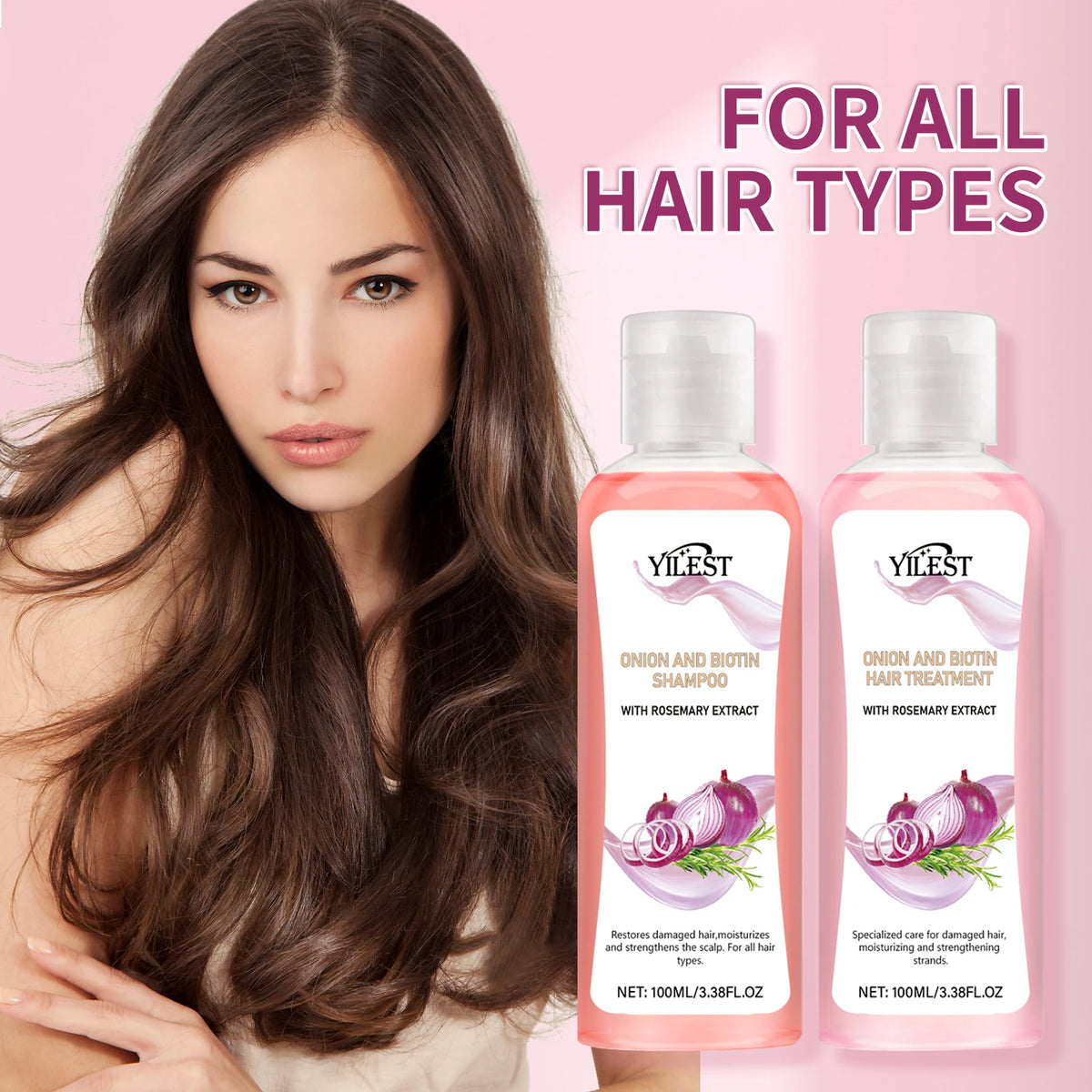 200ML Hair Shampoo Fast Hair Growth Rosemary Onion Hair Regrowth Shampoo Nourishing Anti Hair Loss Effective Hair Growth Product