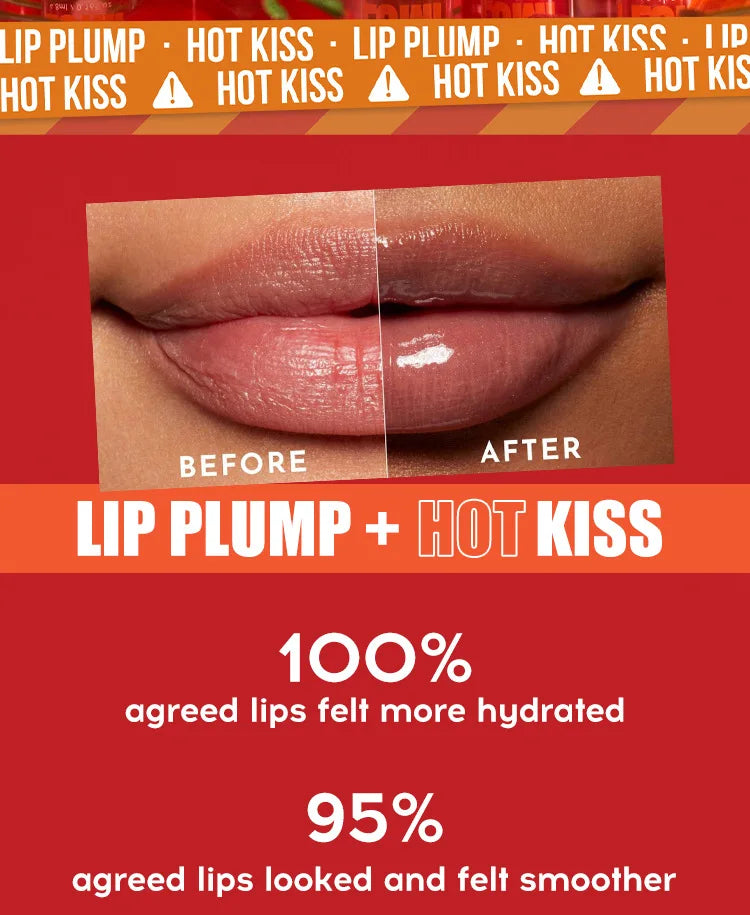 MLSMILE Duck Lip Plump Lip Oil Moisturizing Lip Gloss Mirror Water nature long-lasting  Gloss Gloss Pearl Lip Glaze Set