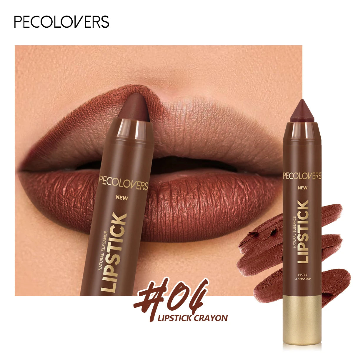 Fine Tip Lip Liner Pen Soft Mist Matte Lip Crayon Sexy Brown Red Lipstick Pencil Lip Contouring Lipliner Outline Tint Cosmetic