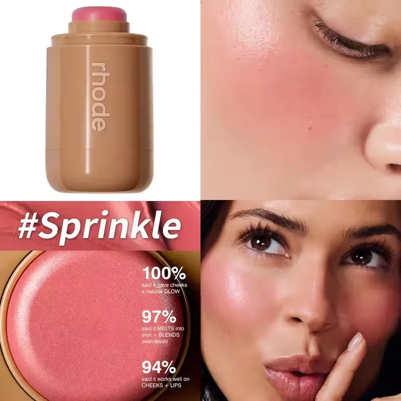 Rhodeskin Lip Gloss Lip Balm Smoothing Lipstick Lines Lasting Nourishing Women Daily Care Makeup Moisturizer Blush Spring Gift