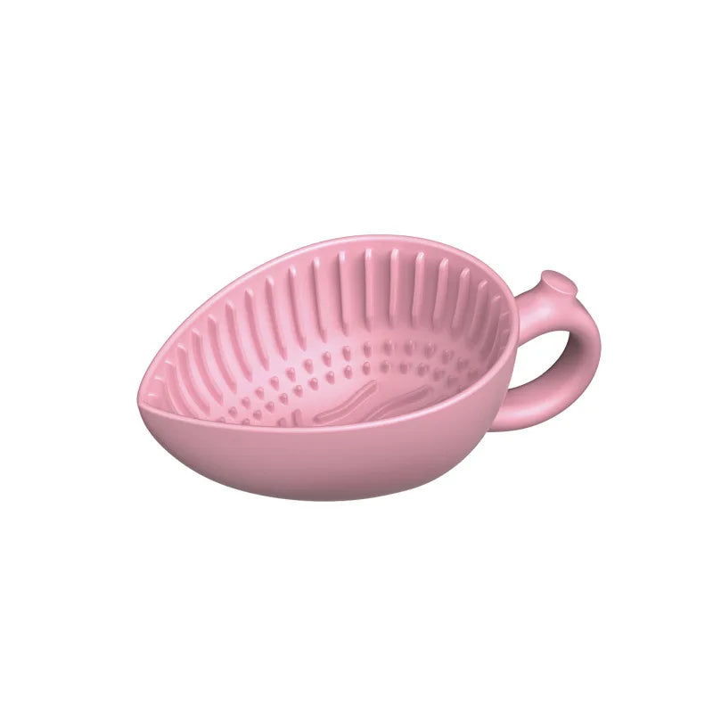 Makeup Brush Cleaner Soft Silicone Makeup Brush Bowl Folding Powder Puff Eyeshadow Brush Cleaning Pad Beauty Tools