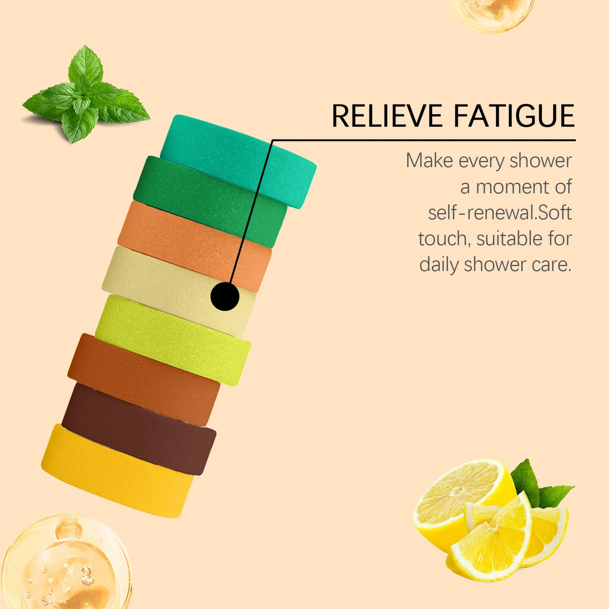 Aromatherapy Shower Steamers Aromatherapy Home Spa Relax Body Mental Relaxation Bath Products Shower Steamers Tablets Deep Clean