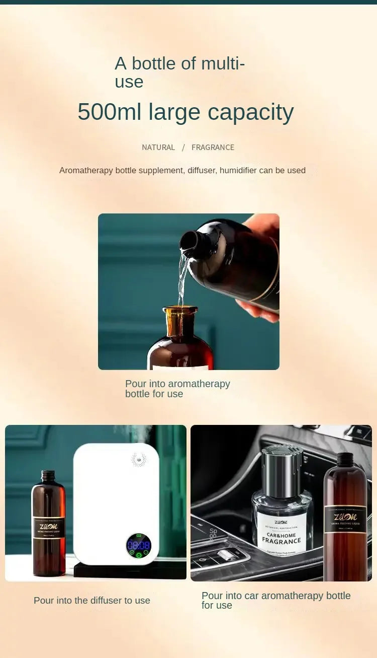 500ml Hotel Series Healton Shangri-La Essential Oils Refills Bedroom Fragrance Oil Aromatic Diffuser Home Perfume Aroma Oil