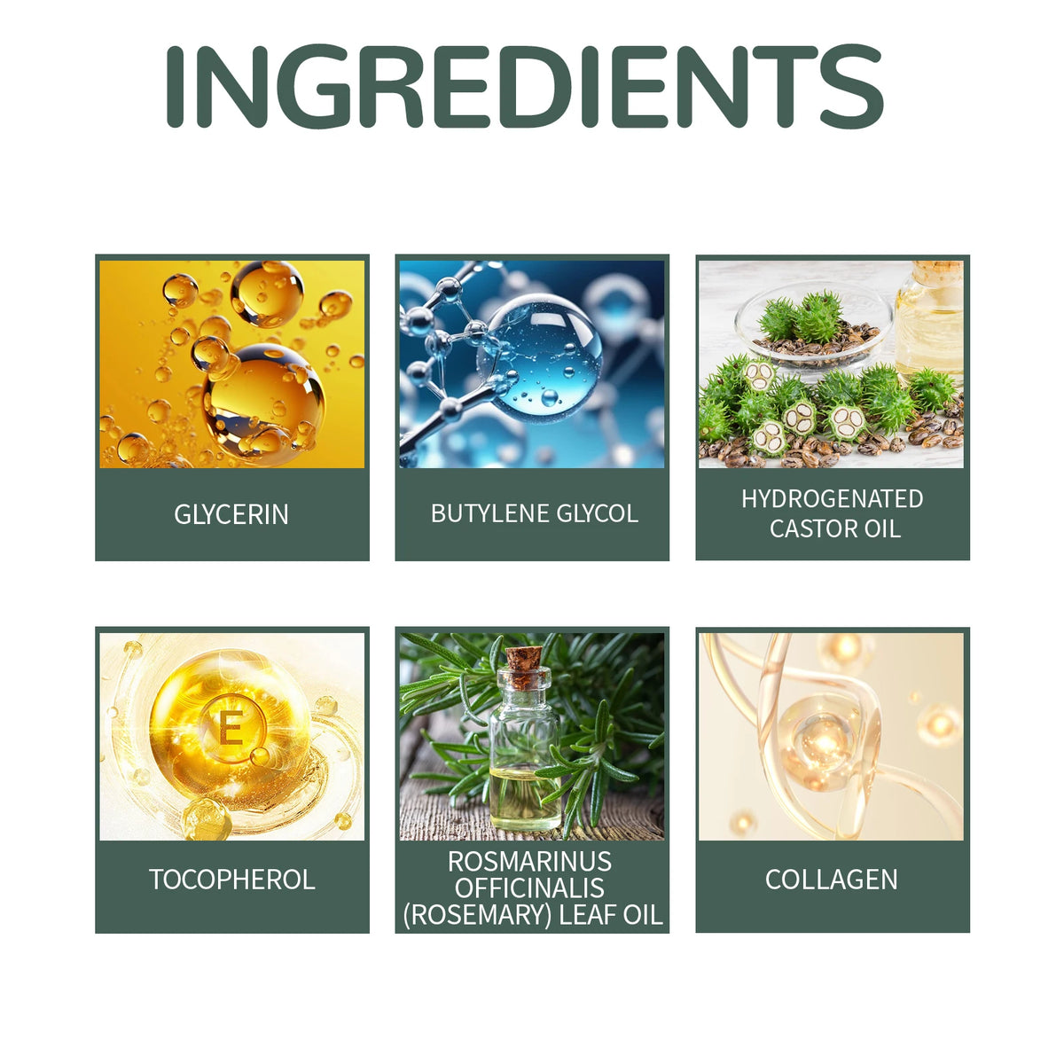 Collagen Lifting Body Oil Tighten Skin Elasticity Moisturizing Firm Sagging Skin Non-greasy Rosemary After Shower Body Oil