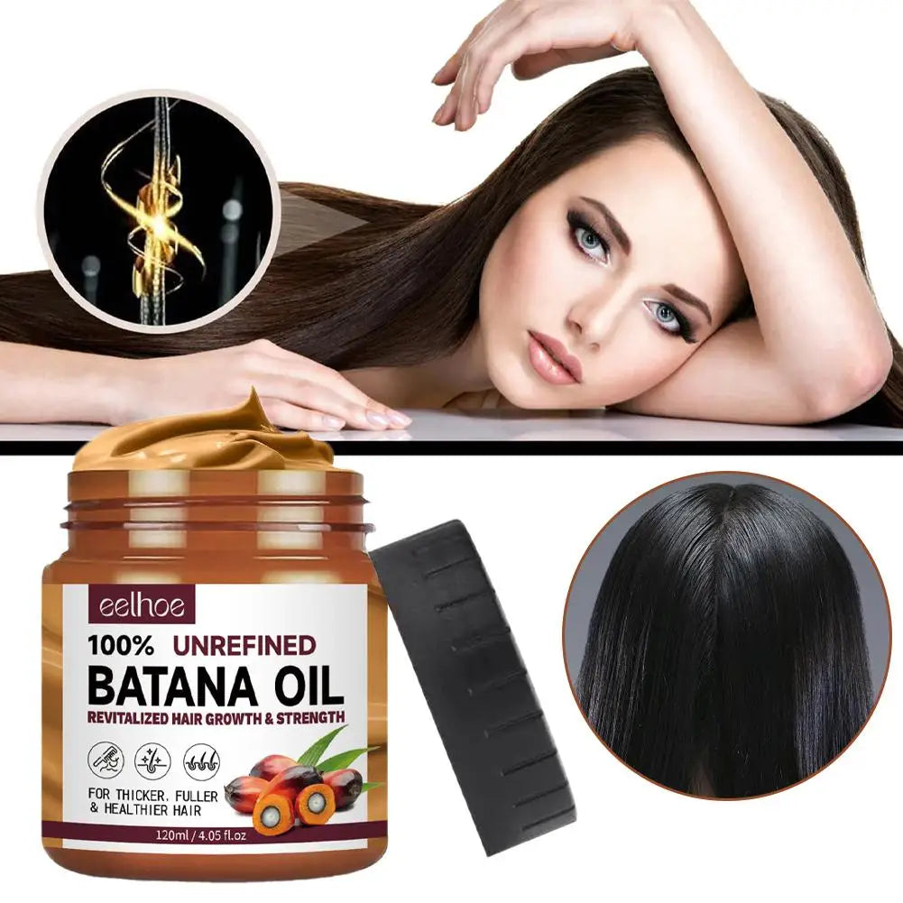Batana Oil Hair Conditioner 120ml Natural Nourishing Moisturizing & Repairing Frizz Control Sulfate Free For Dry/Damaged Hair