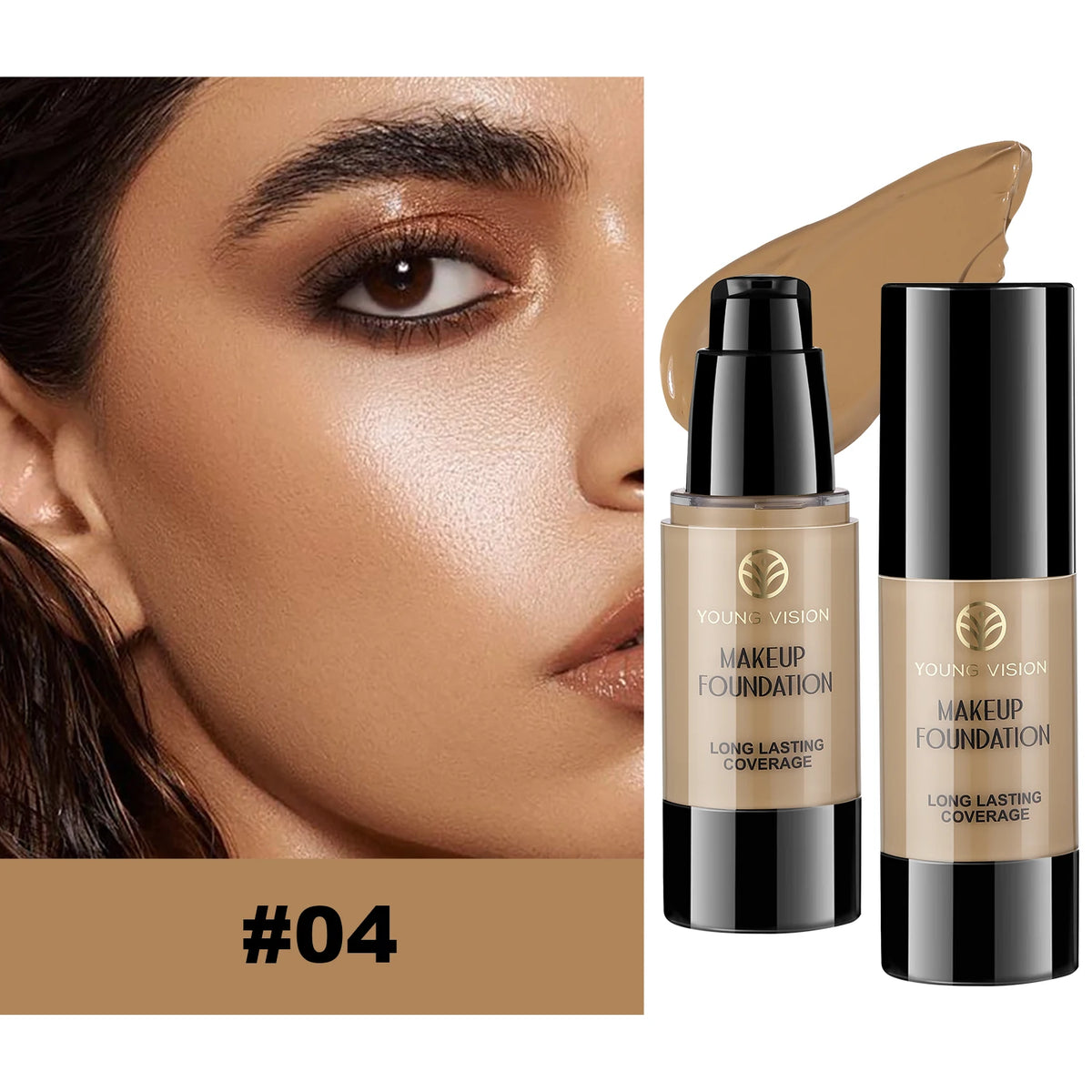 3 Colors Silky Concealer Cover Acne Marks Spots Dark Eye Circles Face Brightening Skin Whitening Concealer