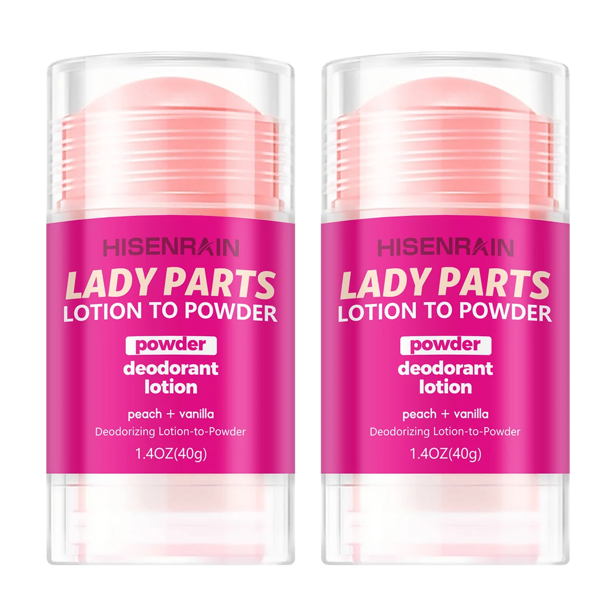 Feminine Intimate Deodorant Peach Stick for Women - Long-Lasting Odor Neutralizer, Fresh & Gentle Care, Natural Ingredients.