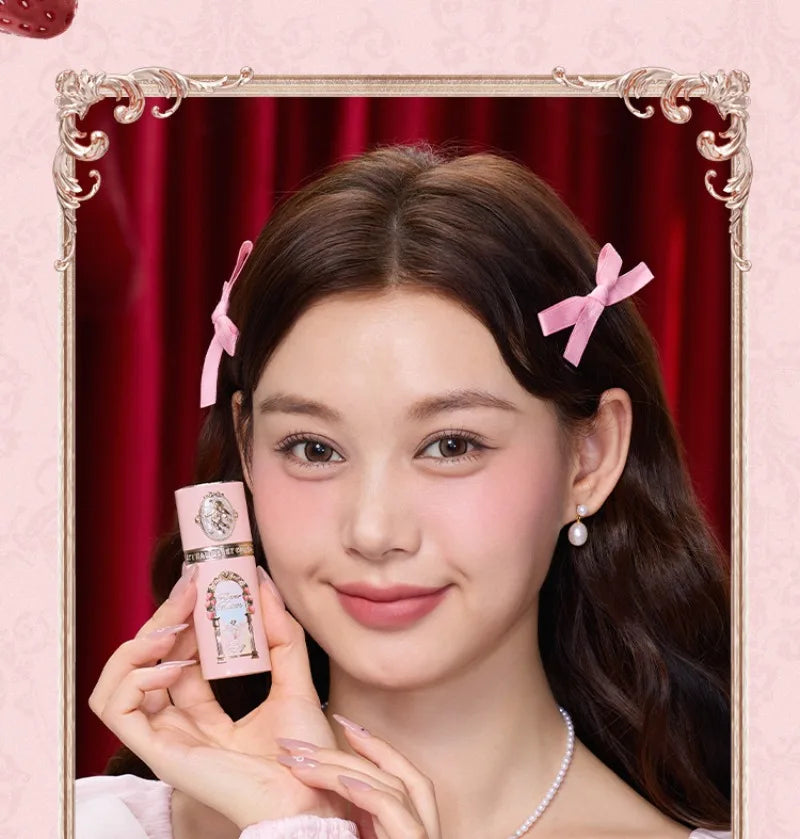 Flower Knows Strawberry Cupid Collection Liquid Blush Makeup for Cheeks Matte Finish Face Blushes Cream For Healthy Natural