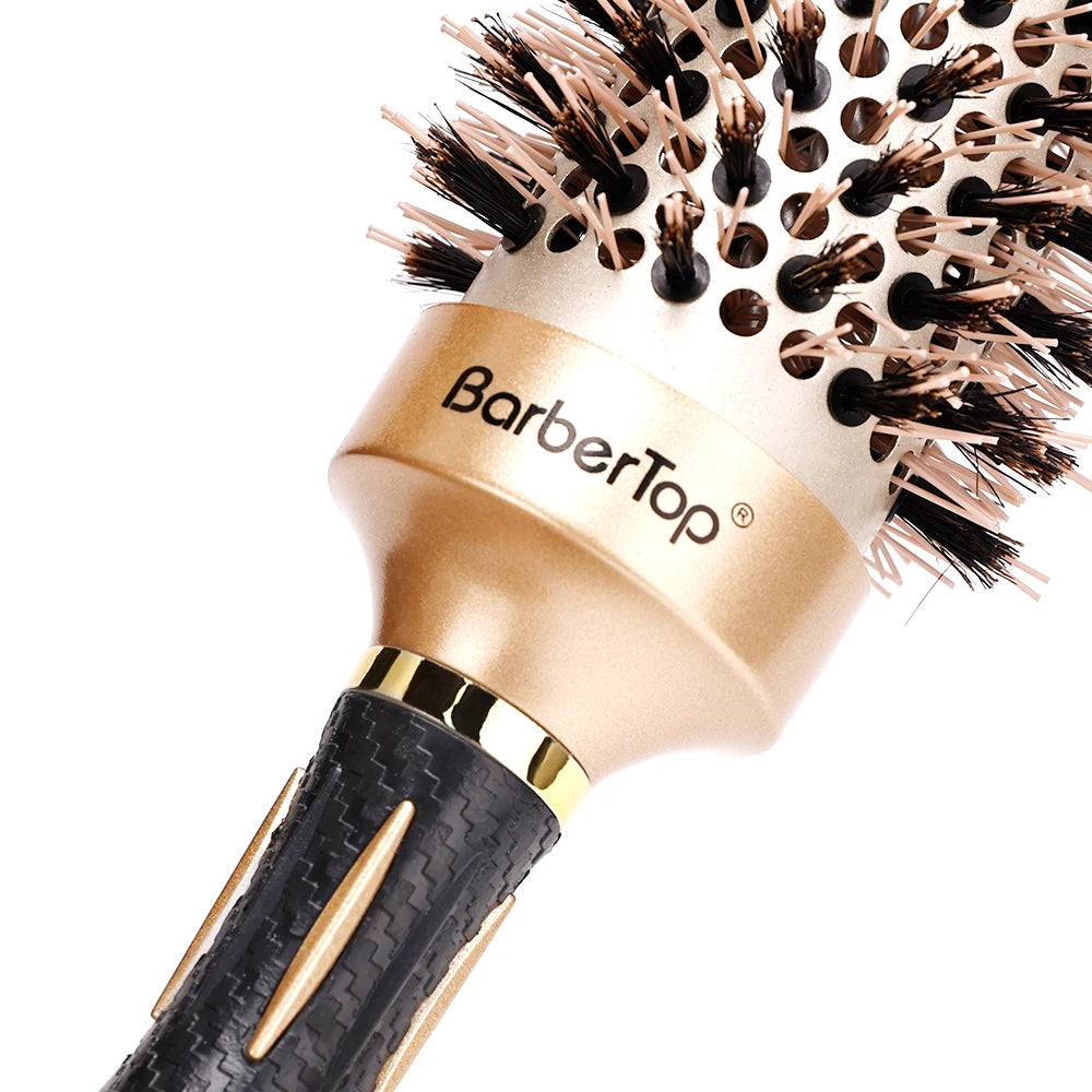 Anti-static Hair Brush Salon Barber Styling Comb for Wet & Curly Hair Women Daily Hair Curling & Grooming Tool