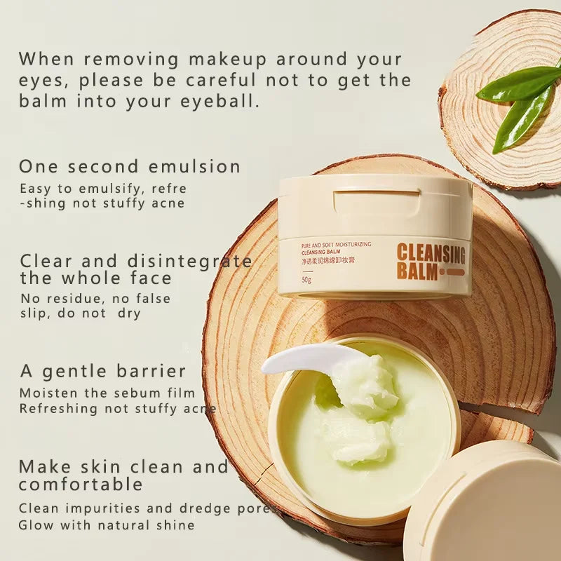 Gentle and Non Irritating Makeup Remover, Makeup Remover Cream, Deep Cleansing and Moisturizing Facial Makeup