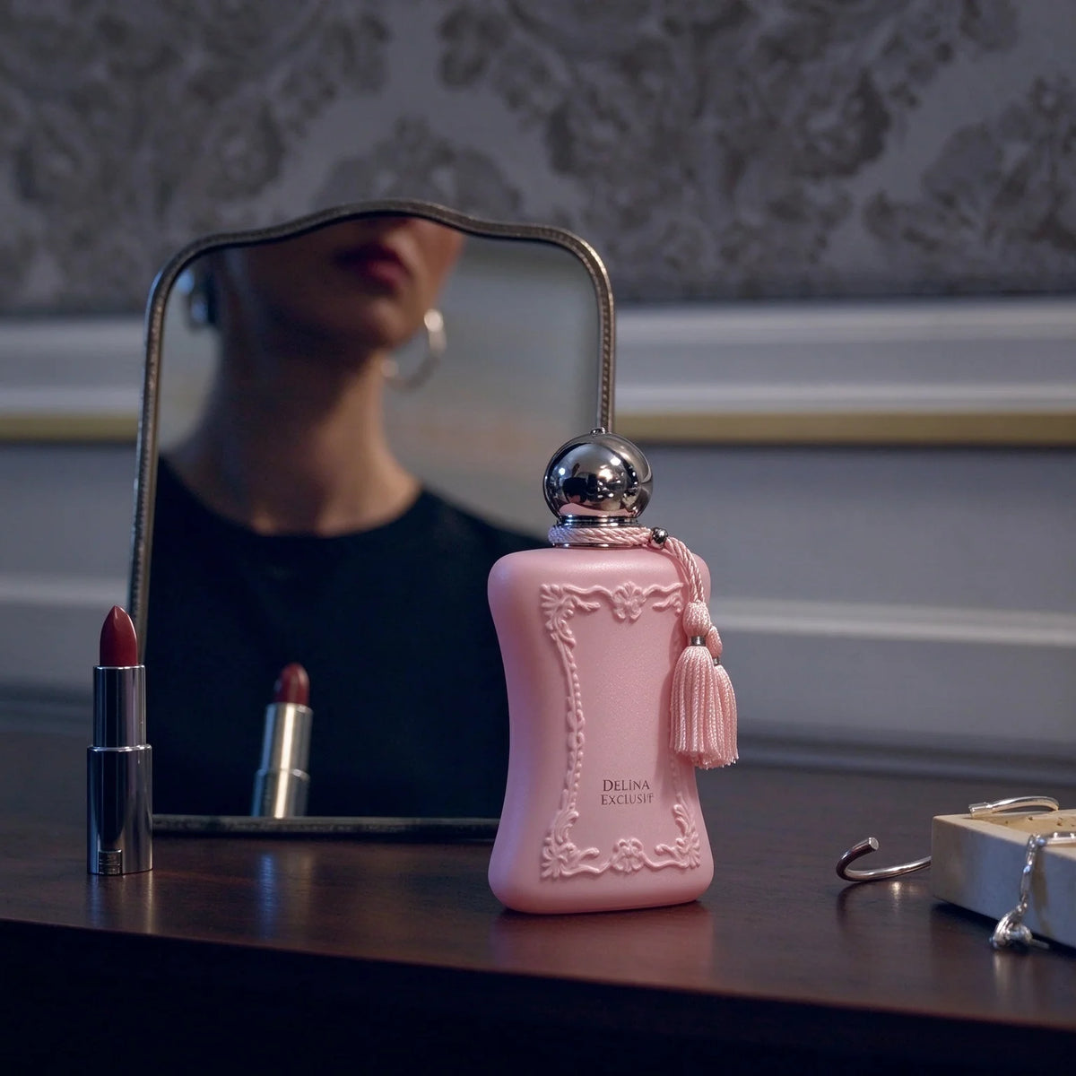 Parfums de Marly Delina Exclusif Perfume Sample 30ml for Women, Rich Floral Fragrance Spray with Incense, Vetiver & Musk