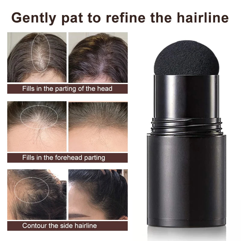 Instant Hairline Powder Fast Covering Hair Root Concealer Eyebrow and Beard Lines, and Long-lasting Wind and Sweat Resistant