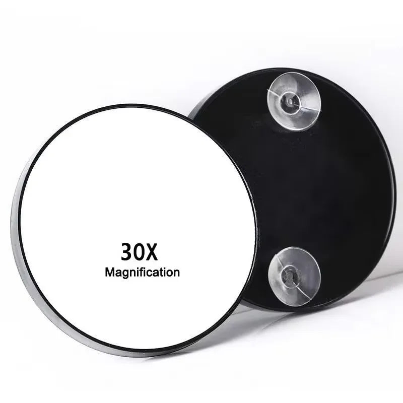 10X/30X//40X Magnifying Mirror, Hand Mirror with Handle, Double Sided Hand Mirror with 30X/1X Magnification Mirror