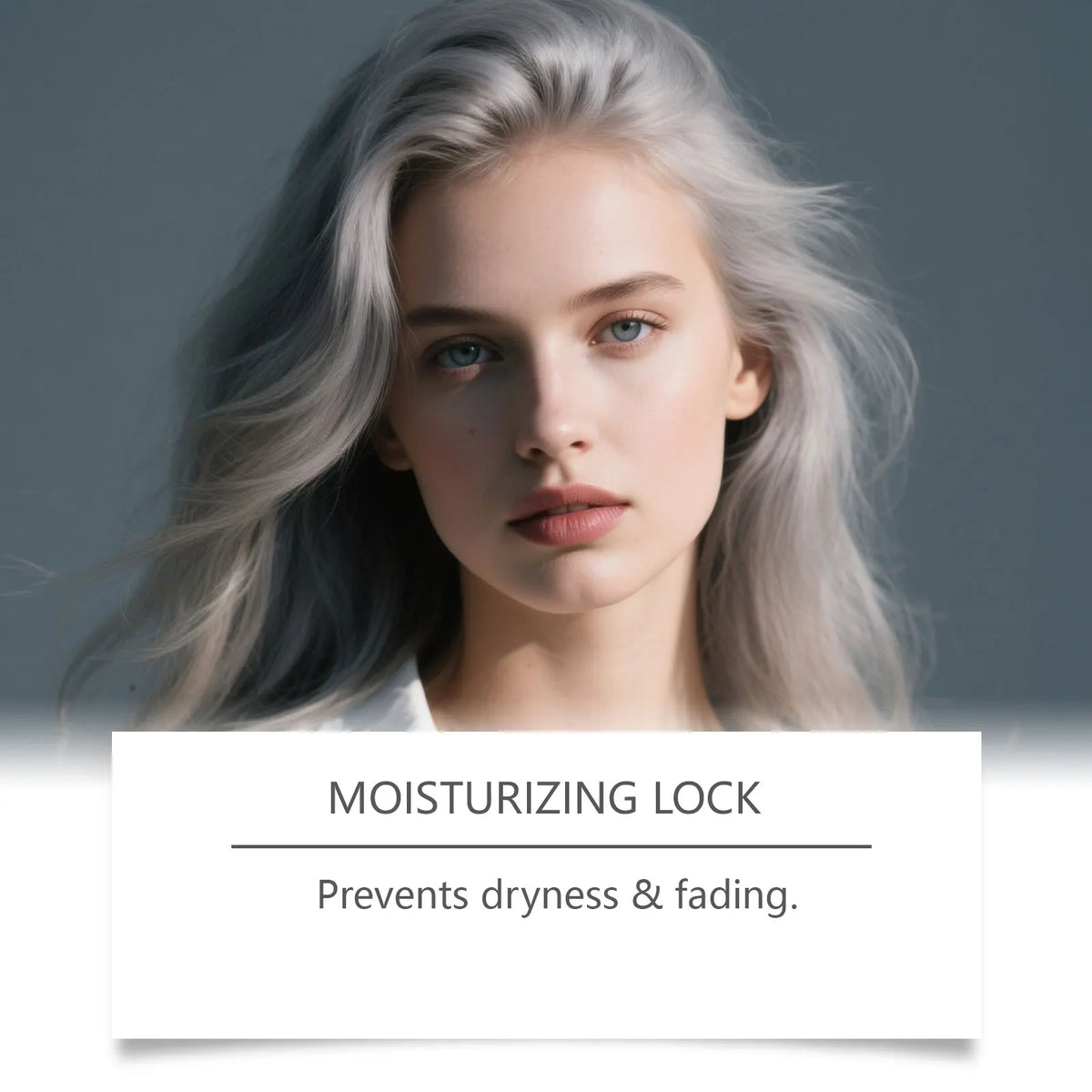 Gray Hair Shampoo 4colors- Color Locking, Moisturizing, Smooth Hair, Lightweight, Even Coloring, Trendy and Fashionable