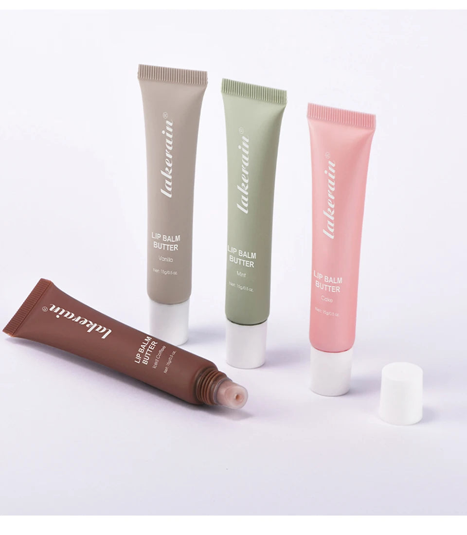 Summer Lip Balm Moisturizing Mirror Lip Gloss Lip Vanilla Mint Iced Coffee Cake Smell Lipstick Transparent Lip Oil  Makeup
