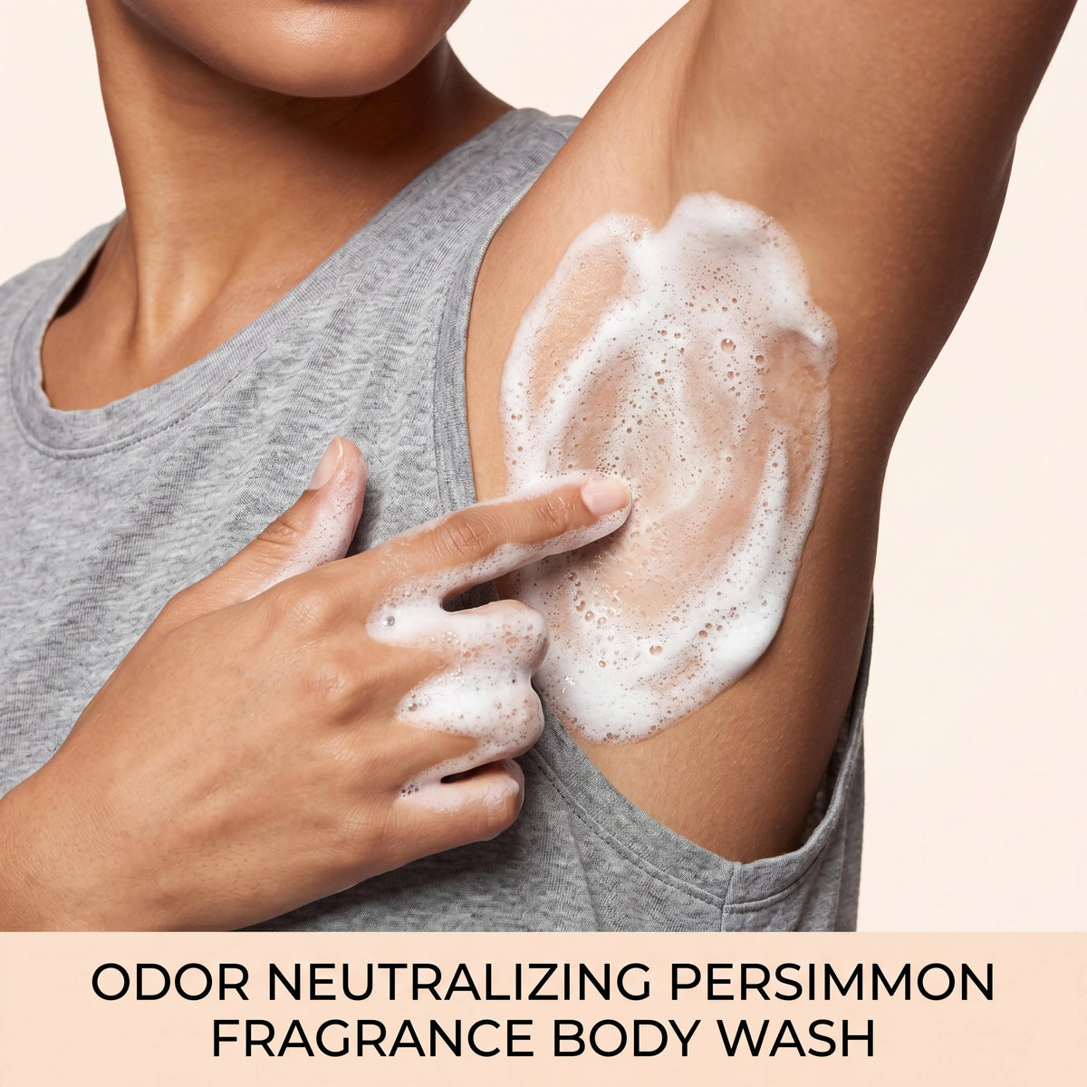 Persimmon Shower Gel Gentle Cleansing Deodorizing Exfoliating Maintain Skin Comfort Long Lasting Oil Control Fragrant Body Wash