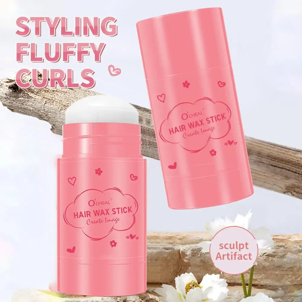 40g Professional Hair Wax Stick Shattered Hair Finishing Cream Broken Repair Styling Smooth Artifact Non-Greasy Gel Loose Hair