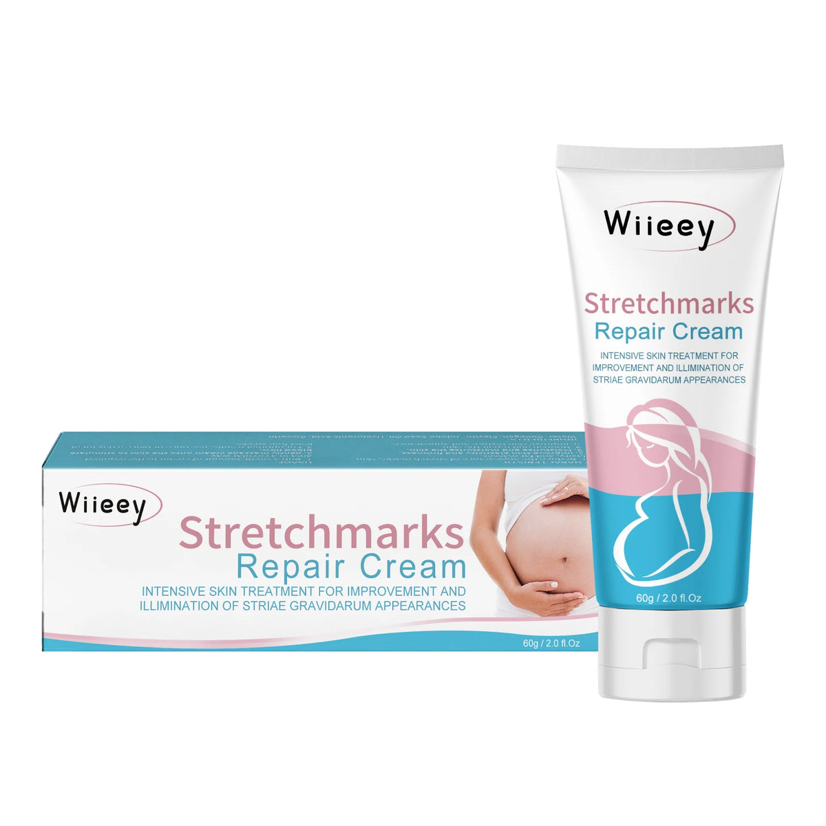 Stretchmarks Repair Cream Remove Pregnancy Firm Skin Enhance Elasticity Body Cream Nourish Moisturizing Pregnant Women Skin Care