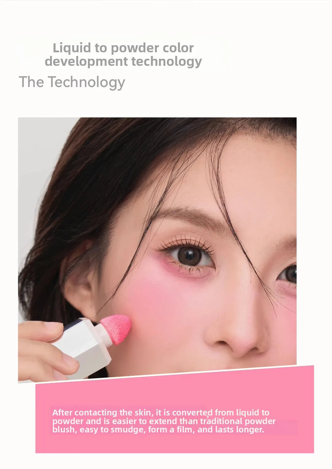 AZTK Liquid Blush Highlighter Contour Stick - Creamy Matte Natural Flush,Face Sculpting & Lifting Effect,Long Lasting Cheek Tint