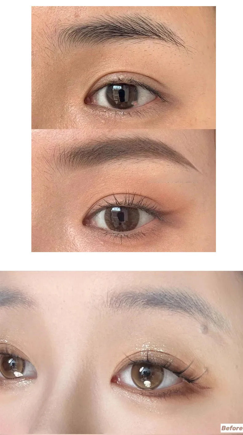 Eyebrow Dye Waterproof Long Lasting Natural Brown Eyebrow Gel Paint Eyebrow Tint Mascara Makeup Brow Enhancer Cream Cosmetics