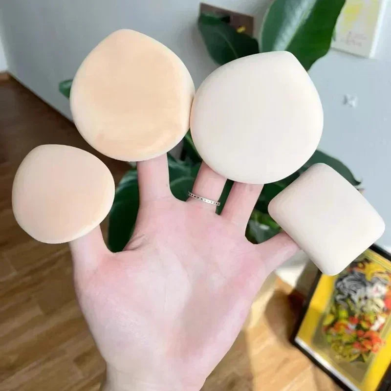 10/20PC Super Thick Cosmetics Puff Large Size Concealer Foundation Sponge Cushions Wet Dry Use Face Beauty Makeup Puffs Tools XL